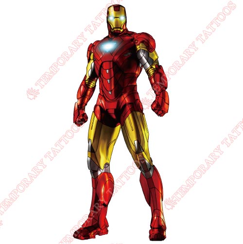 Iron Man Customize Temporary Tattoos Stickers NO.219